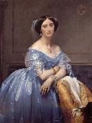 Jean-Auguste Dominique Ingres Study of Princess Germany oil painting artist